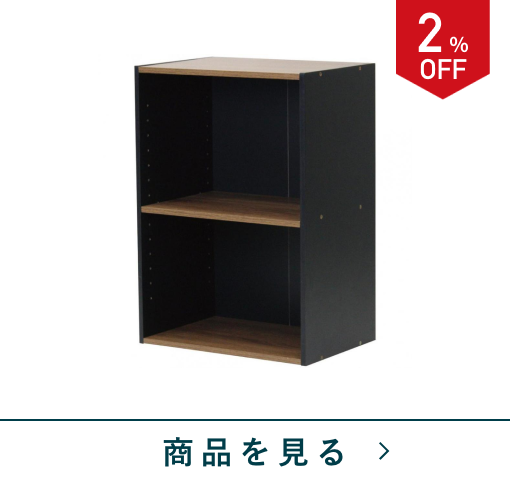 ピタッと収納ボックス　NピタボCB-2　BKB